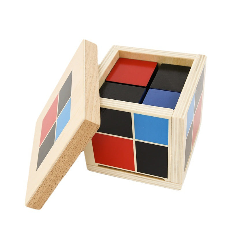 Wooden Montessori Teaching Toys Educational Toy Set 4