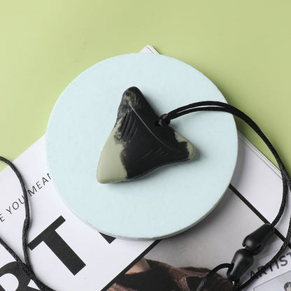 Silicone Baby Shark Teething Chew Necklace 4.9 x 5cm 16