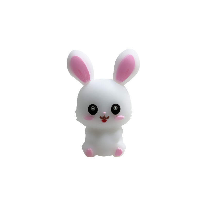Silicone 3D Focal Beads Cartoon Animal Assorted Characters Front Facing 11