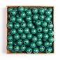 50pcs 16mm Colored Round Wooden Beads Jewelry Making DIY Craft 17