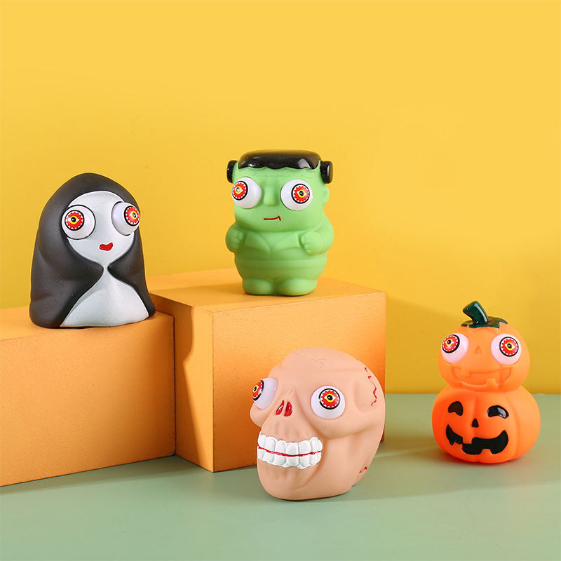 PVC Halloween Eyes Popping Out Squishy Sensory Stress Ball Toy 5
