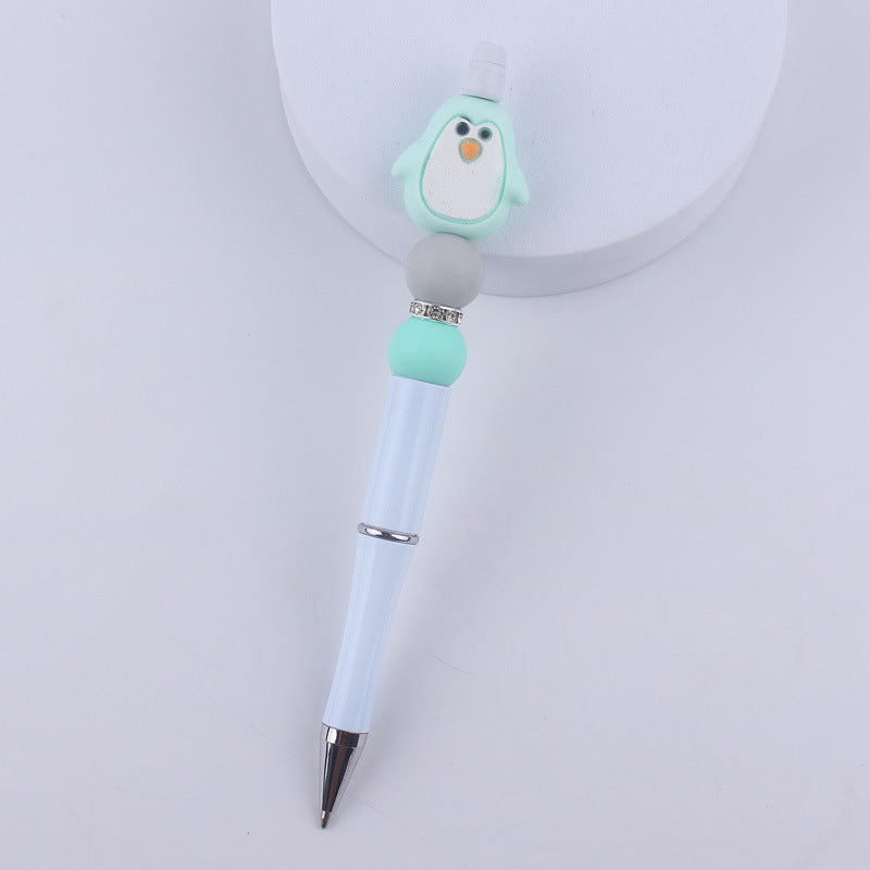 Animal Silicone Beaded Pens Handmade Novelty Ballpoint Pen Gift 23