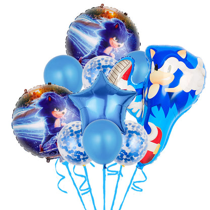Sonic Foil Balloon Set Birthday Party Decoration 22pcs 13
