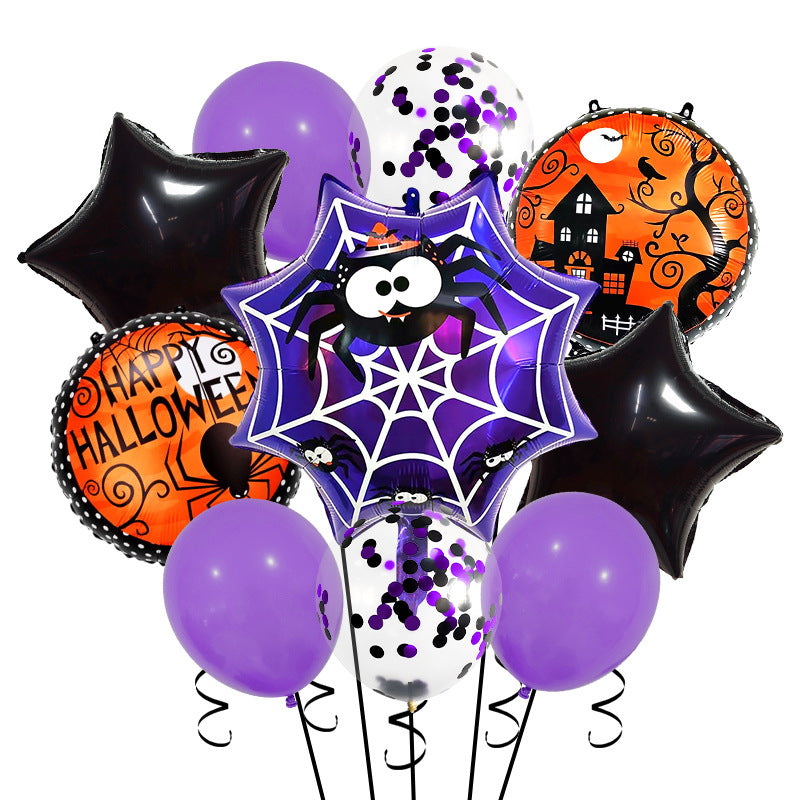 Halloween Foil Balloon Set Party Decoration 20x15x1.5cm 8