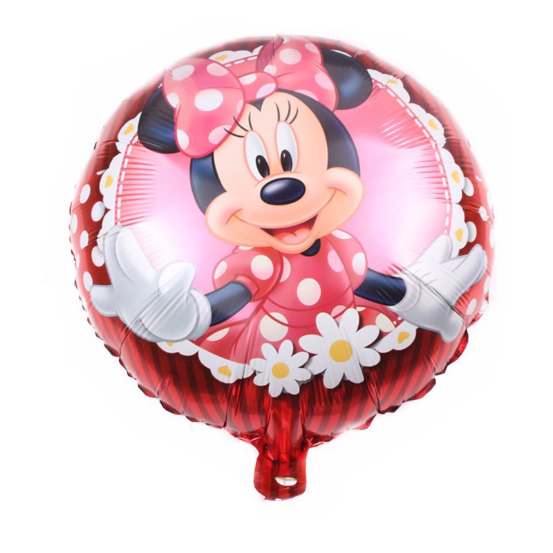 Mickey Minnie Foil Balloons Birthday Party Decoration 50pcs 18 Inch 9