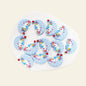 Silicone Focal Beads Unicorn Moon with Star Detail 10