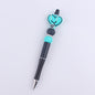 Black Butterfly Silicone Beaded Pens Handmade Novelty Pen Gift 10