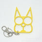 Self Defense 2 Finger Clasp Zinc Alloy Keychain Multi Functional 6