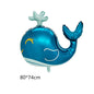 Marine Fish Foil Balloon Set Party Decoration 5pcs 26