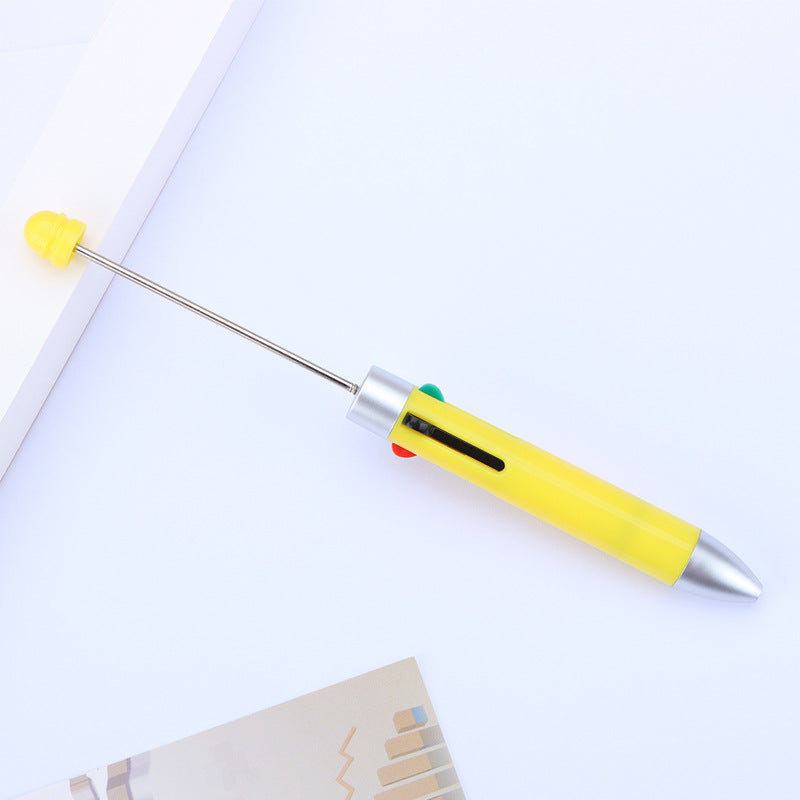Four-Color Beadable Ballpoint Pens Bullet Tip 1.0mm DIY Craft Supplies 8