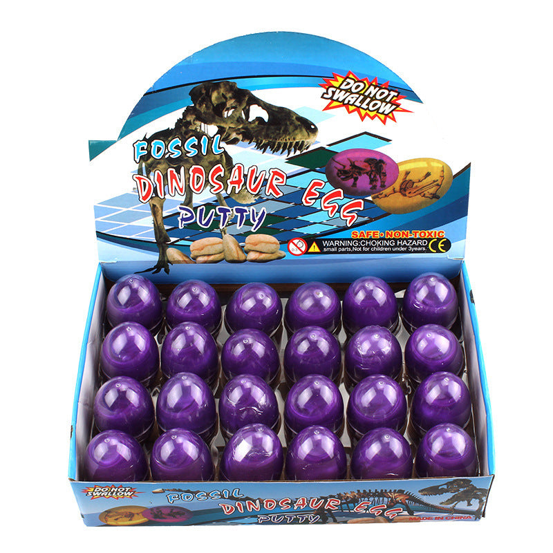 Dinosaur Egg Slime Toy Putty Novelty Gift for Kids and Teens 6