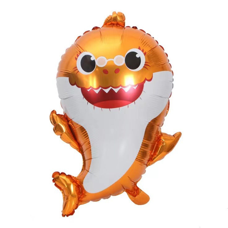 Baby Shark Foil Balloon Set Party Decoration 50pcs 4