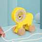 Wooden Animal Tractor Montessori Toys for Toddlers 3