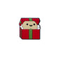 20pcs Silicone Focal Beads Christmas Gift Box Cartoon Design 7