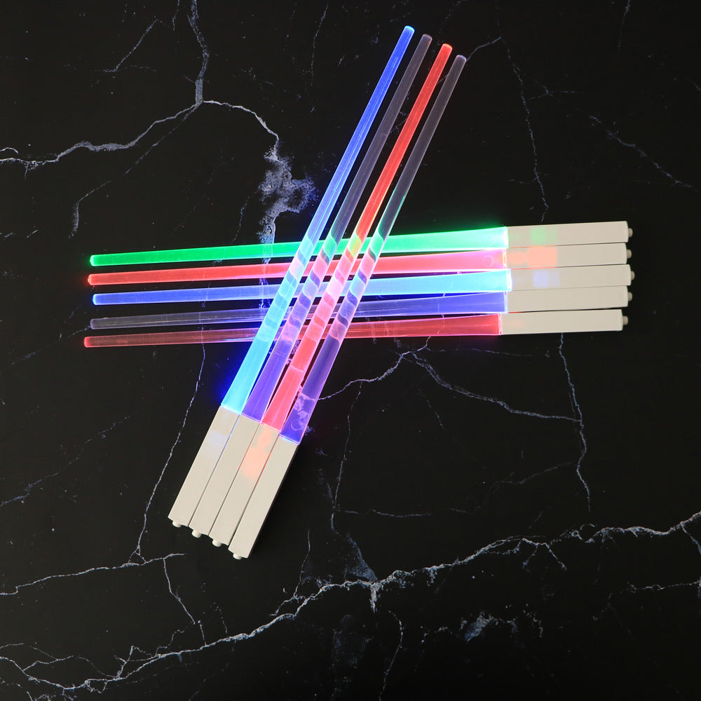 LED Light Up Chopsticks Novelty Toy with Color Changing Option 12