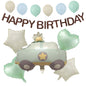 Bear Shaped Foil Balloon Set Birthday Party Decoration 1Set 6