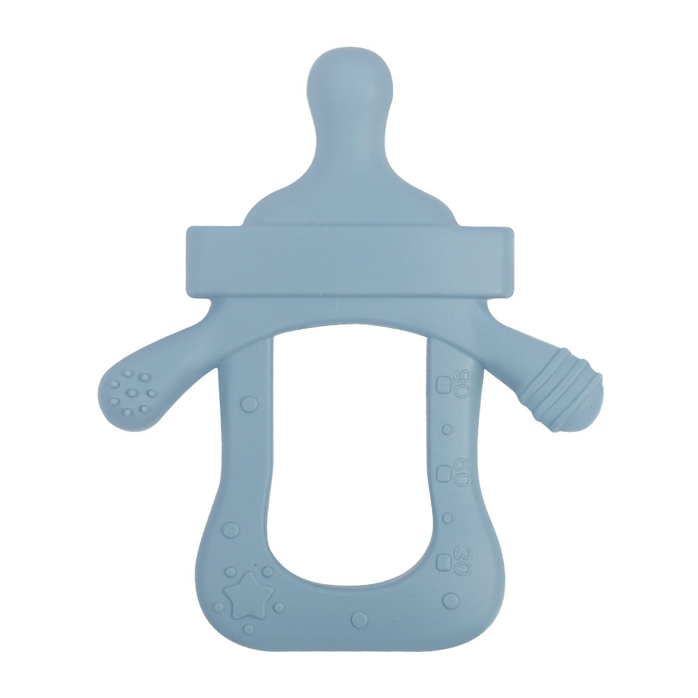 Silicone Baby Teething Toy Bottle Shape for Infant 26