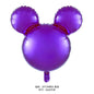 Mickey Head Foil Balloons Party Decoration 18 Inch and 24 Inch 50pcs 23