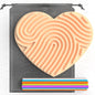 Silicone Sensory Active Plate Board Fidget Toy Round or Heart Shape 8