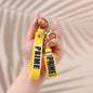 Creative Prime Drink Bottle PVC Keychain Soft Rubber Charm 13