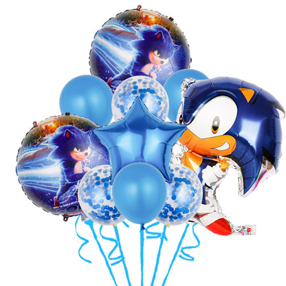 Sonic Foil Balloon Set Birthday Party Decoration 22pcs 11