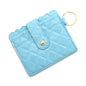 PU Leather Keychain Coin Purse Card Holder Compact Design 17