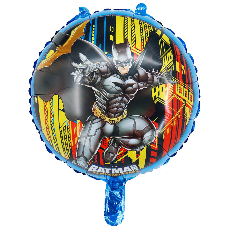 Superhero Round Foil Balloons Party Decoration 50pcs 18 Inch 27