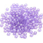 100pcs Letter Acrylic Beads Transparent Candy Color DIY Bracelet Making 16
