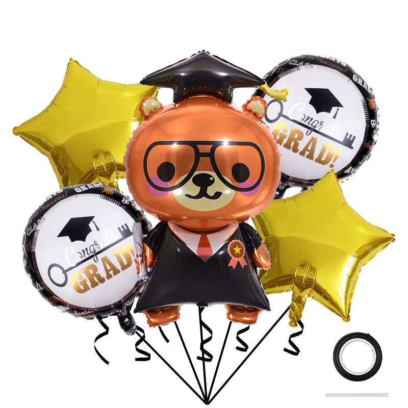 Graduation Foil Balloon Set Party Decoration 1Set 15