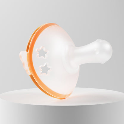 Silicone Teething Toy Ultra Soft Light Pacifier Teether 5