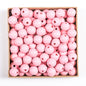 50pcs 16mm Colored Round Wooden Beads Jewelry Making DIY Craft 6