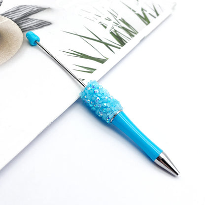 Resin Sequin Petal Beadable Ballpoint Pens DIY Craft Supplies 11