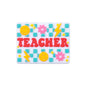 20pcs Silicone Focal Beads Apple Teacher School Stationery Set 9