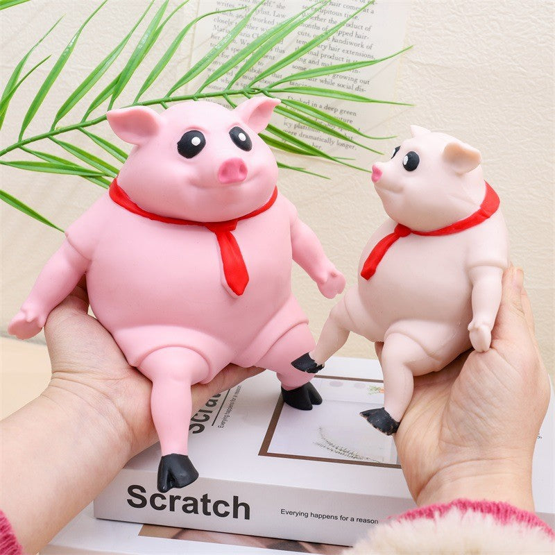 Kinetic Sand Piggy Squeeze Sensory Stress Ball Toy Small and Large 7