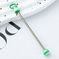 Beadable Keychain Pole Metal Electroplated DIY Craft Supplies Accessories 32