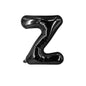 Black Letter Foil Balloons 16 Inch Party Decoration 50pcs 28