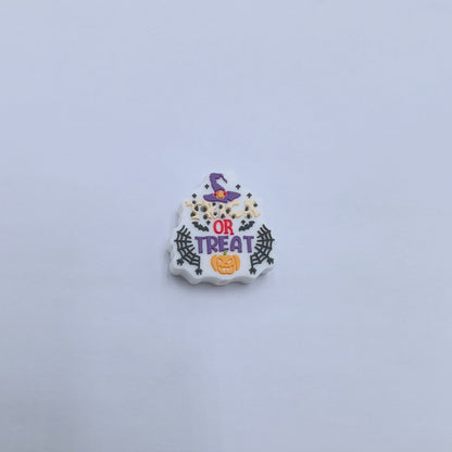 20Pcs Silicone Focal Beads Halloween Series Assorted Designs 10