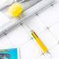 4 In 1 Cartoon Fur Ball Plastic Beadable Ballpoint Pens DIY Craft Supplies 13