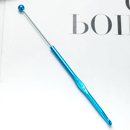 Beadable Crochet Hooks Metal DIY Craft Tool 3.0mm-6.0mm Sizes 23