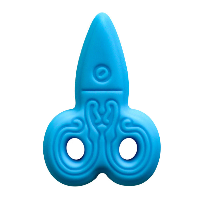 20Pcs Silicone Focal Beads Creative Scissors Front Facing Design 7