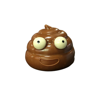 TPR Squishy Toy Poo Shape Sensory Stress Ball for Kids and Adults 6