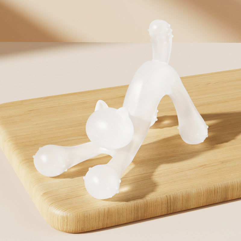 Silicone Kitten Shaped Teething Toy for Baby 8