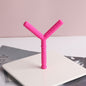 Orthodontic Y Shaped Silicone Teether Toy for Babies 12