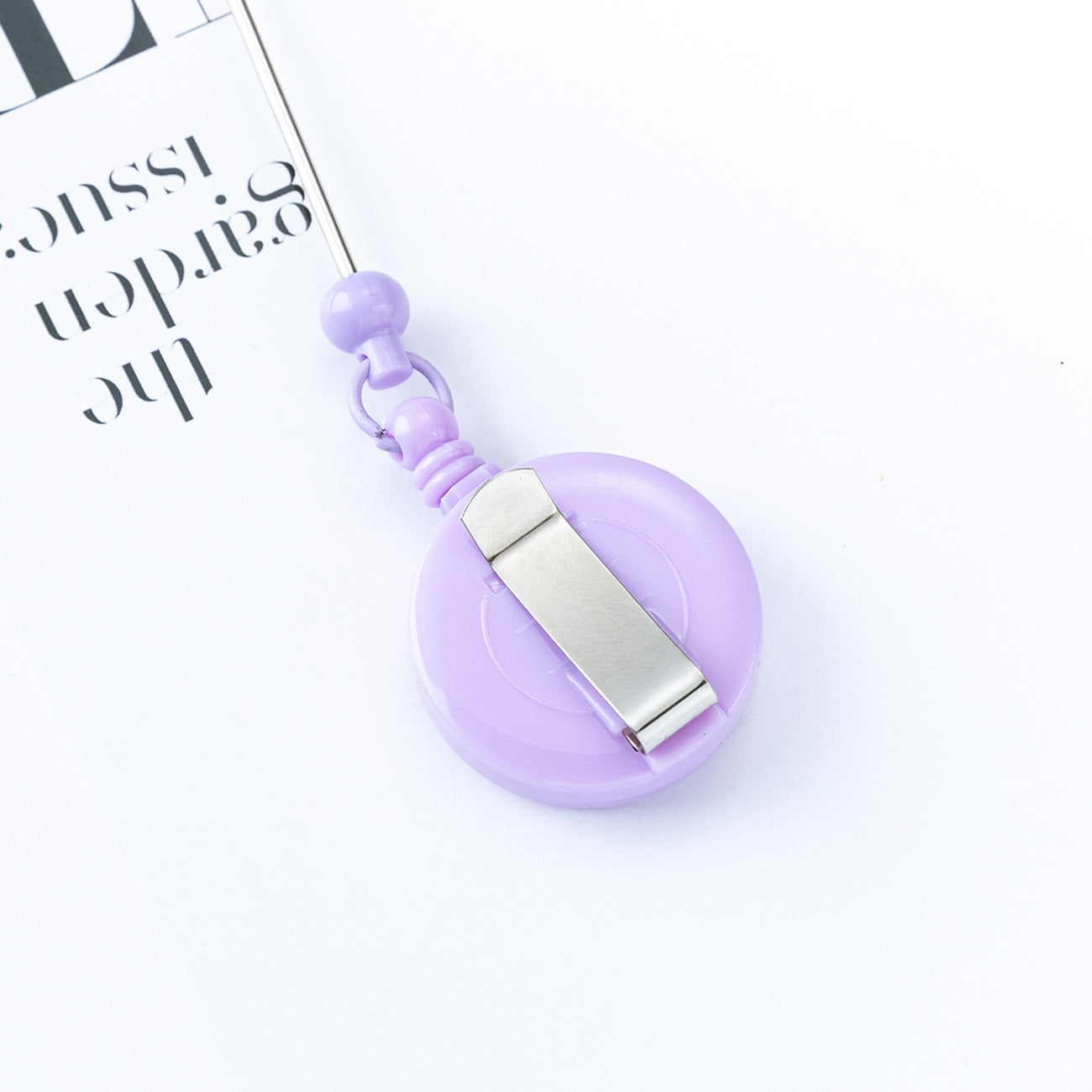 Beadable Glow In The Dark Pocket Watch Silicone DIY Nurse Doctor Gift 4