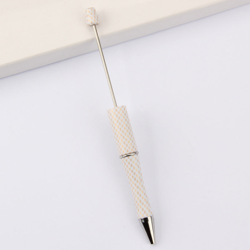 Printed Pattern Beadable Ballpoint Pens DIY Craft Supplies 34