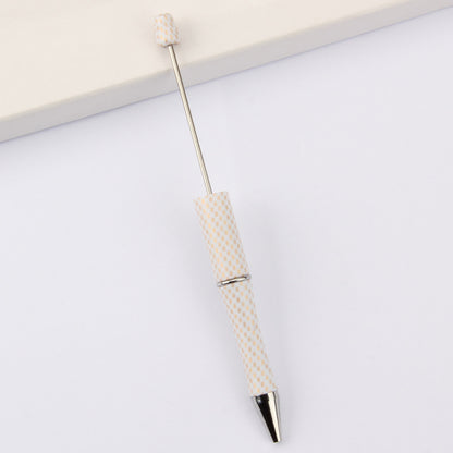 Printed Pattern Beadable Ballpoint Pens DIY Craft Supplies 34