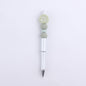 Milk Bottle Silicone Beaded Pens Handmade Office School Supplies 18