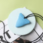 Silicone Baby Shark Teething Chew Necklace 4.9 x 5cm 9
