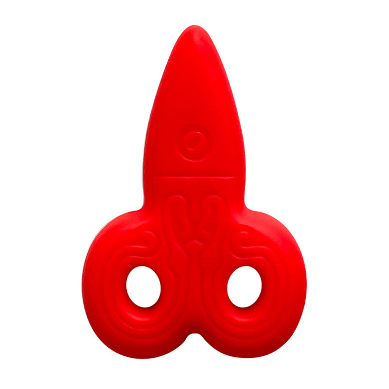 20Pcs Silicone Focal Beads Creative Scissors Front Facing Design 6