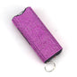Self Defense Rhinestone Flashlight Electric Shock Keychain 17